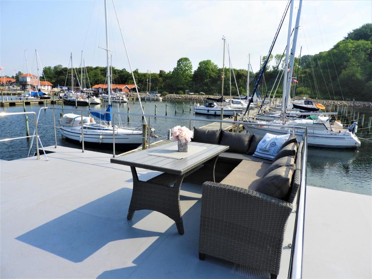 Hausboot-Lafe Flensburger Foerde Hotel Egernsund Exterior photo