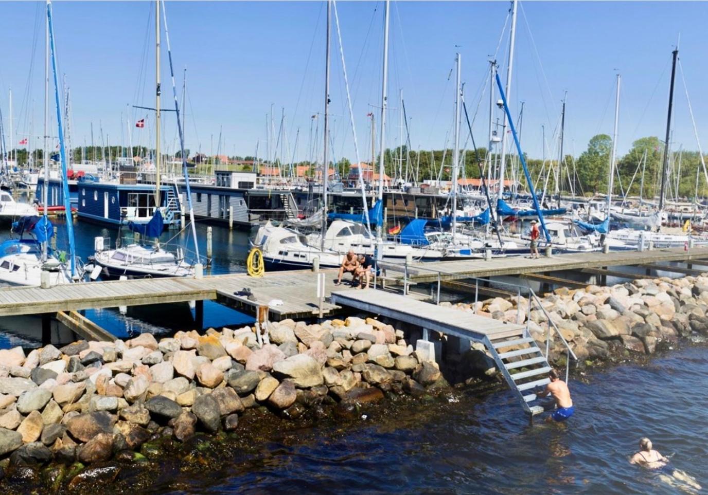 Hausboot-Lafe Flensburger Foerde Hotel Egernsund Exterior photo